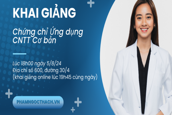 Khai giảng chứng chỉ ứng dụng công nghệ thông tin cơ bản khóa 24
