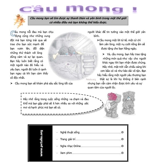 Thực hành chứng chỉ tin học bài 2: Cầu Mong