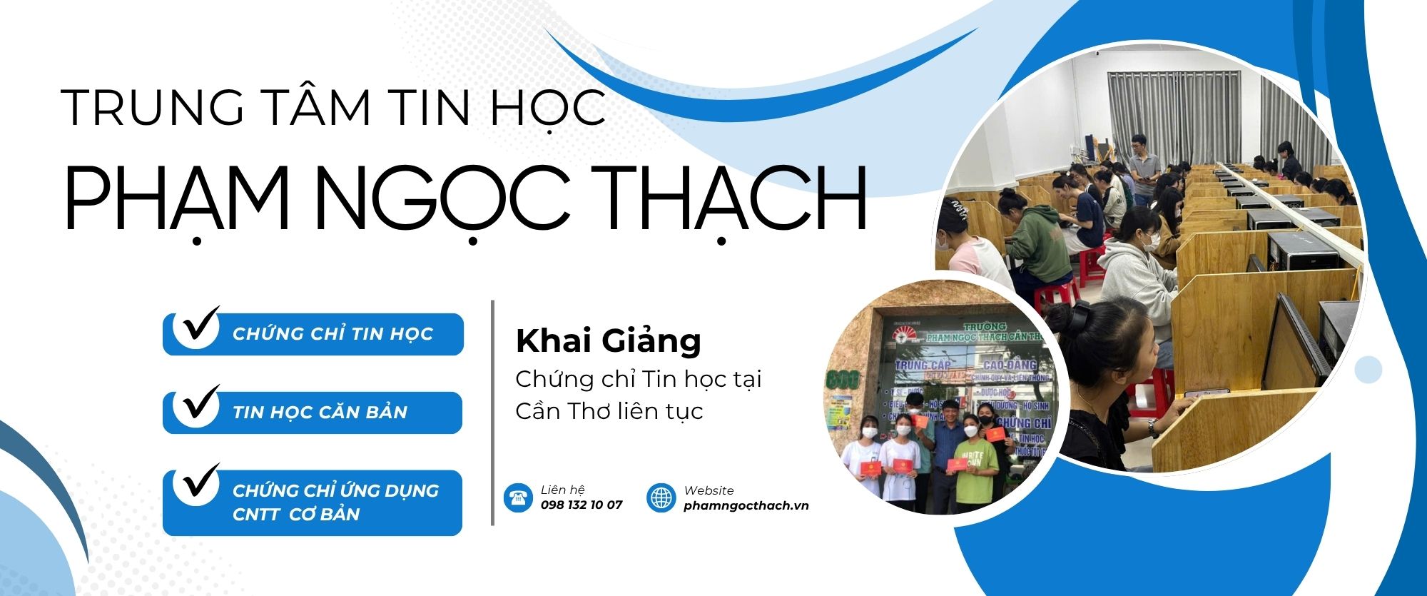 Trung tâm Phạm Ngọc Thạch - Chứng chỉ tin học tại Cần Thơ 
